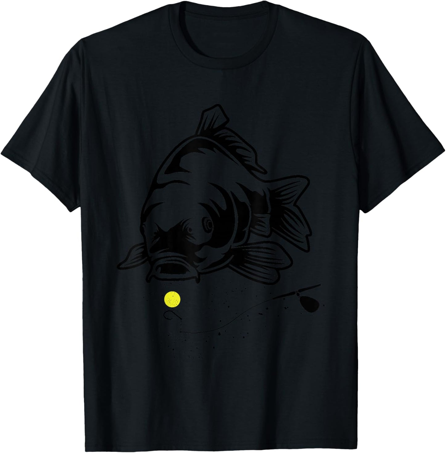 Carp Fishing Carp Fishing Boilies Fishing Carp Fishing , gray T-Shirt - T-Shirt | Black