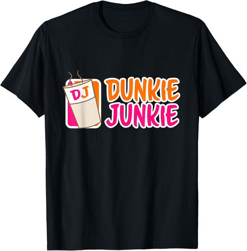 Donut and coffee lover Dunkie Junkie Short Sleeve