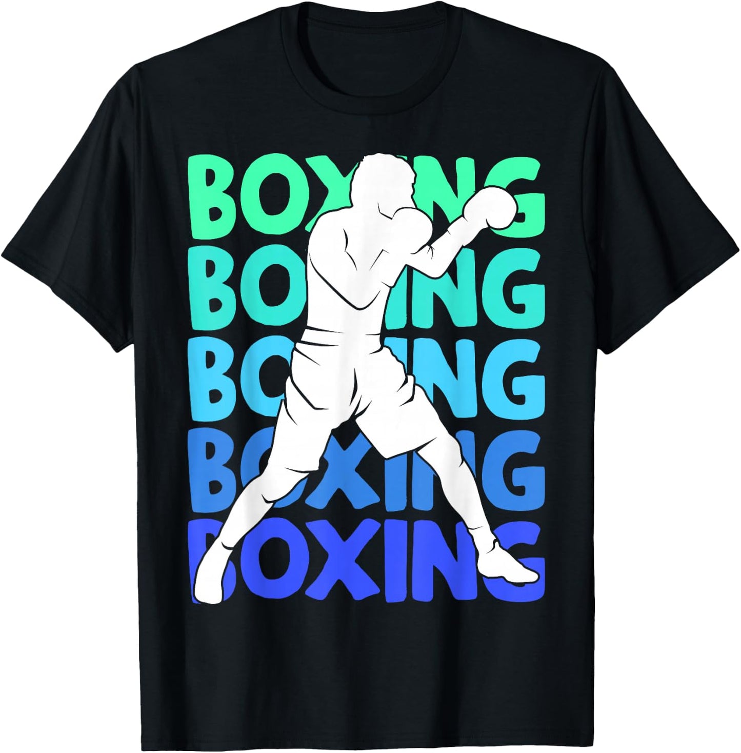 Boxing Boxer Boys Men Kids T-Shirt - T-Shirt | Black