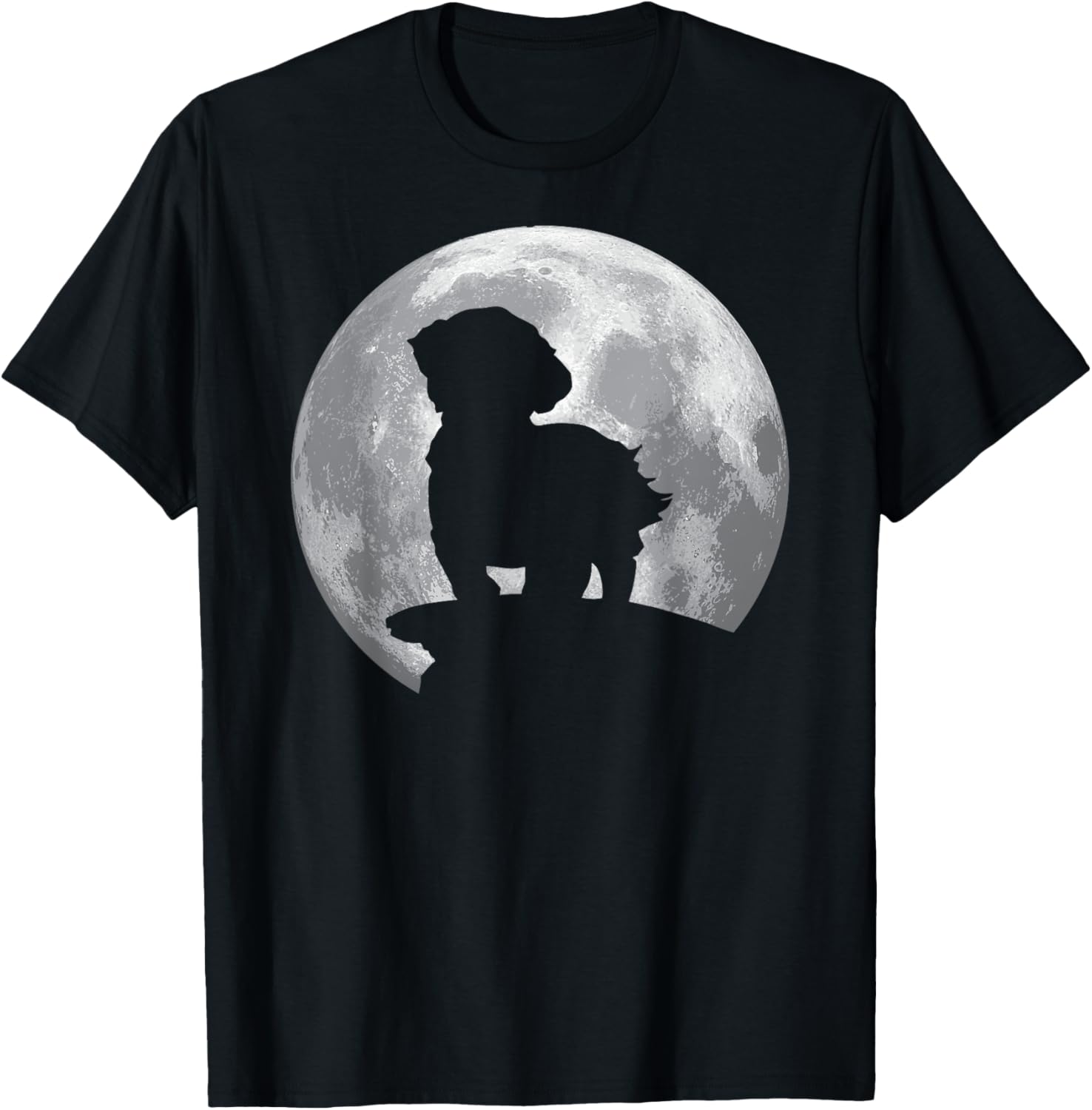 Mal-Shi And Moon For Mal-Shi Lovers T-Shirt - T-Shirt | Black