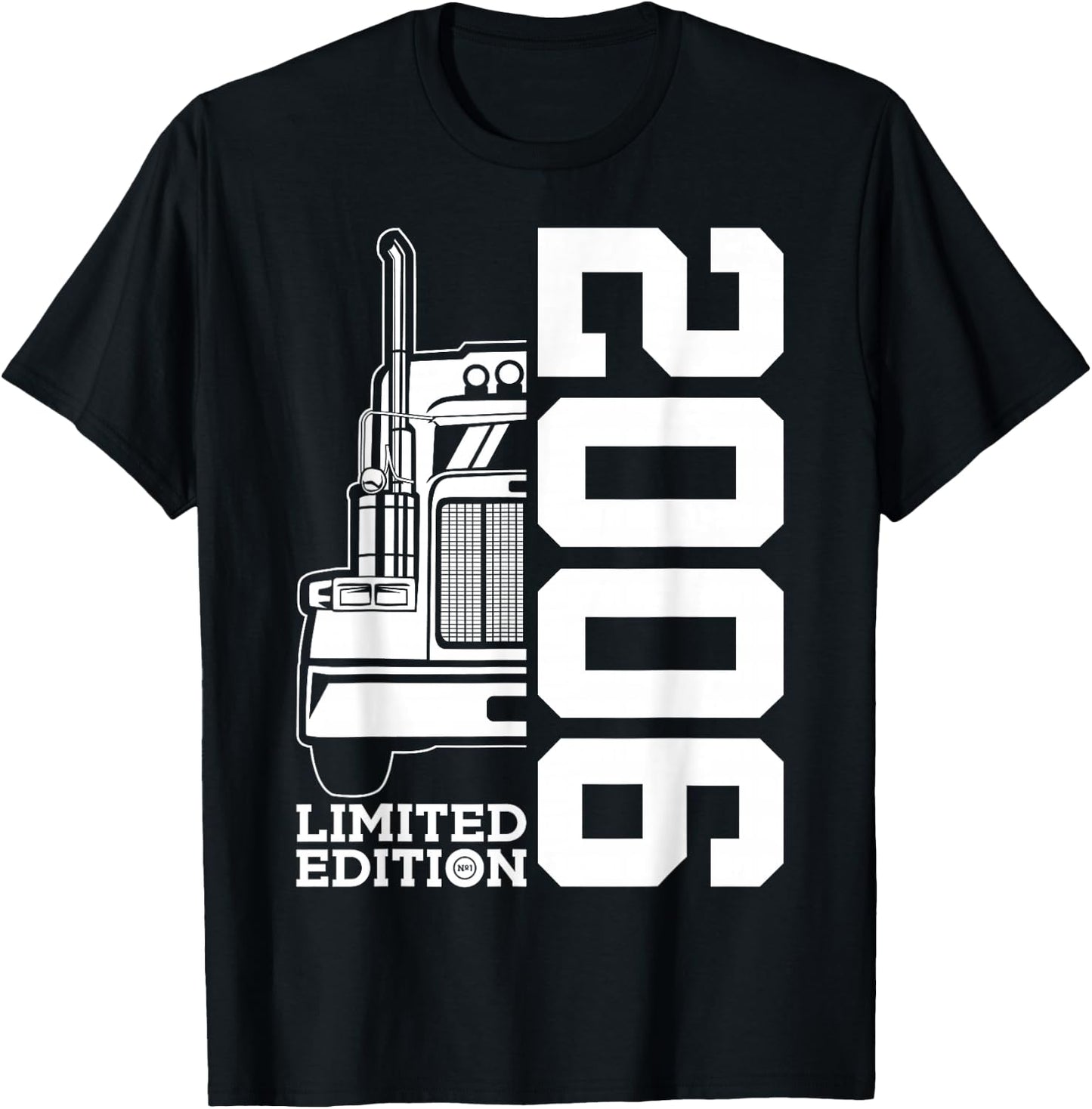 20 ANS Camion 2006 Conducteur 20e anniversaire T-Shirt - T-Shirt | Black