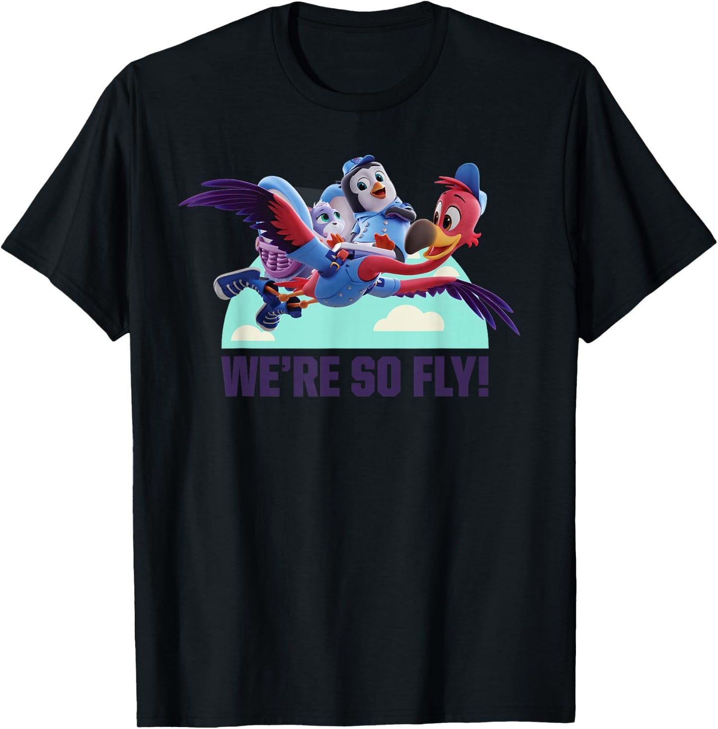Disney Junior T.O.T.S. We're So Fly T-Shirt - T-Shirt | Black
