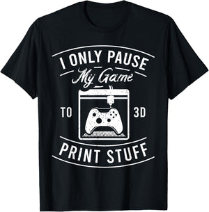 3D Printing for a 3D-Printer Enthusiast T-Shirt - T-Shirt | Black
