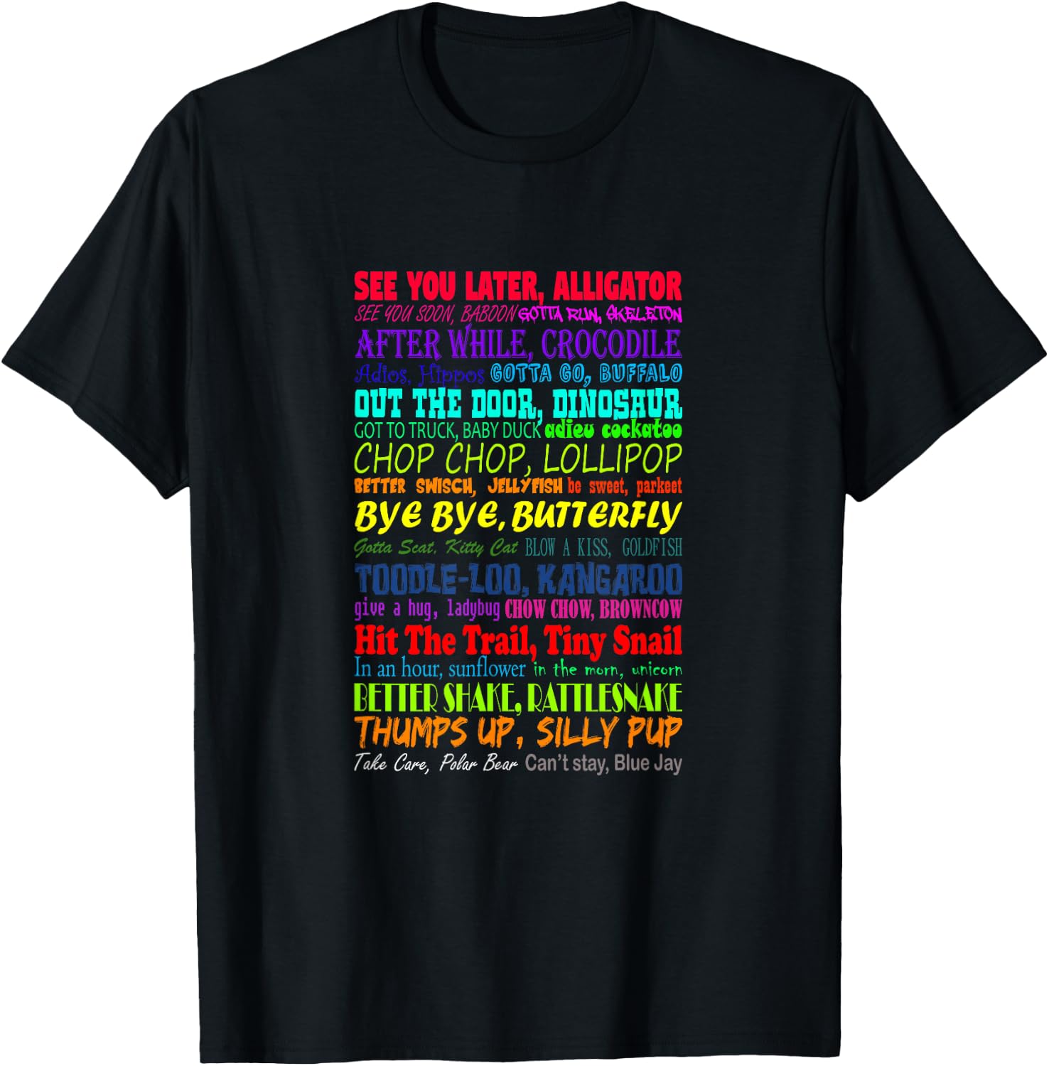 See You Later Alligator T-Shirt - T-Shirt | Black