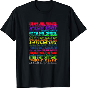 See You Later Alligator T-Shirt - T-Shirt | Black