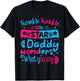 Twinkle Little Star Daddy Wonders What You Are Gender Reveal T-Shirt - T-Shirt | Black