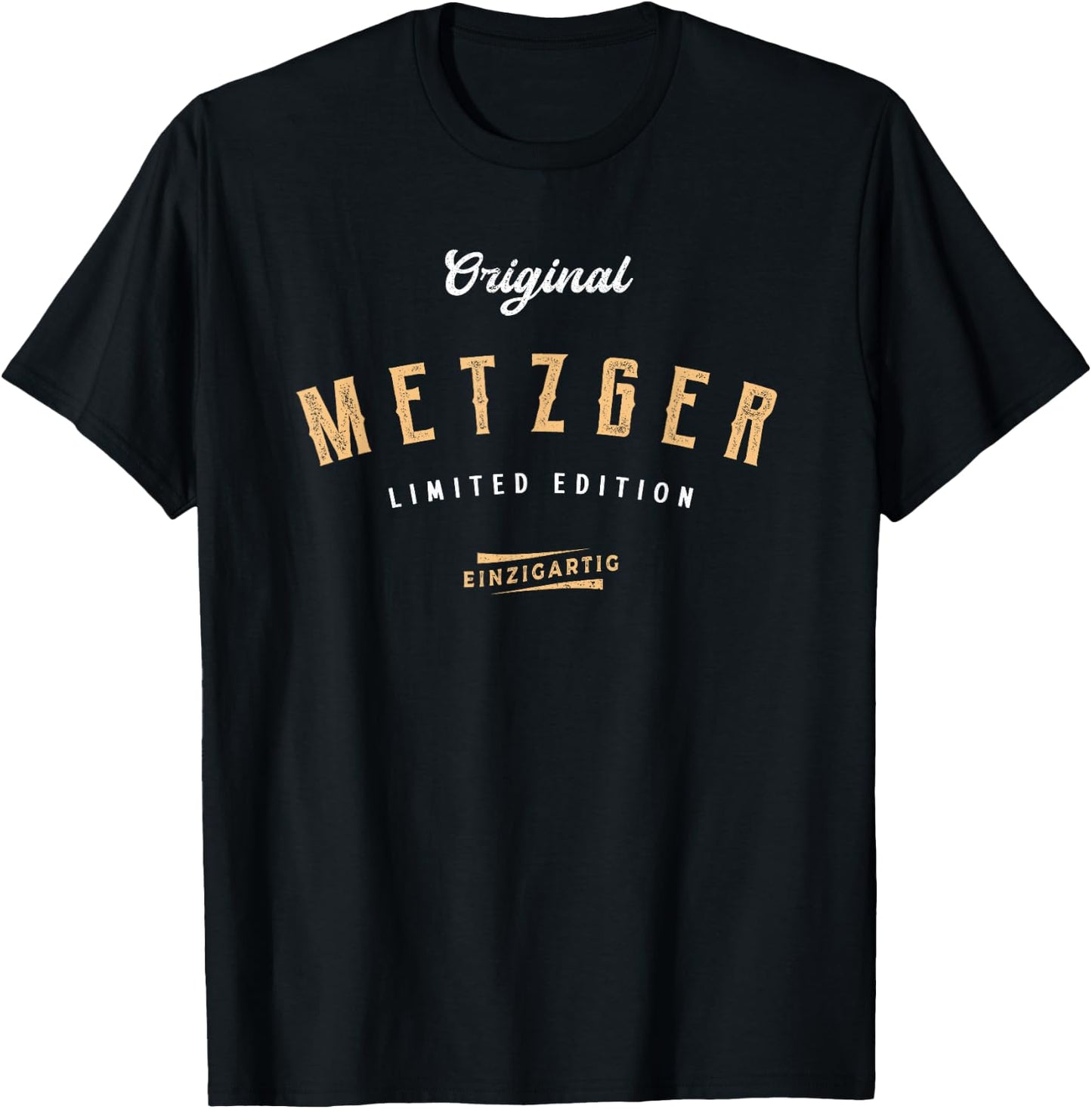 Metzger Limited Edition Butcher Funny Butcher , black, s T-Shirt - T-Shirt | Black