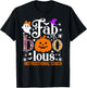 Faboolous Instructional Coach Shirt Funny Boo Halloween T-Shirt - T-Shirt | Black