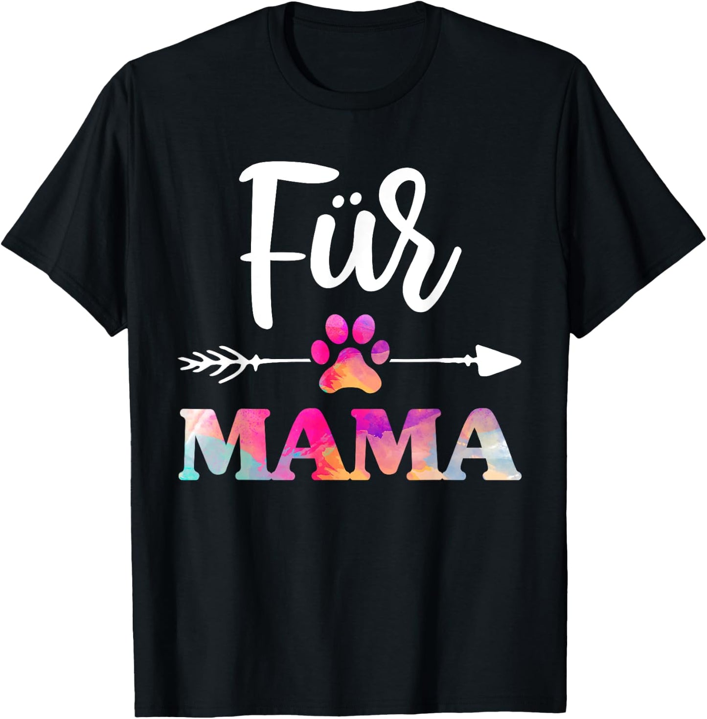 Fur Mama Pet Lovers Shirt , Mothers Day T-Shirt - T-Shirt | Black