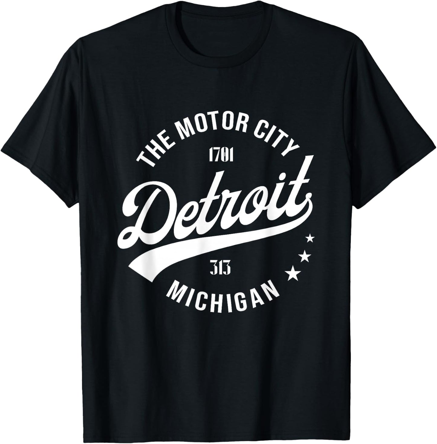 Detroit Classic T-Shirt - T-Shirt | Black