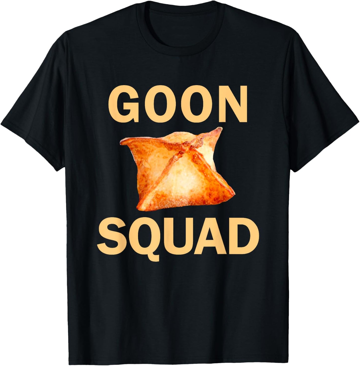 Goon Squad Crab Rangoon Slut Crab Rangoon Lovers Funny T-Shirt - T-Shirt | Black