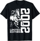 Riding 24th Birthday Horse Limited Edition 2002 Rider T-Shirt - T-Shirt | Black