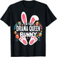I'm The Drama Queen Bunny Matching Easter Family T-Shirt - T-Shirt | Black