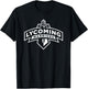 Lycoming Warriors Sword & Shield Logo Lycoming College T-Shirt - T-Shirt | Black