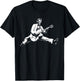 Classic US President Abraham Lincoln Playing Rock Guitar T-Shirt - T-Shirt | Black
