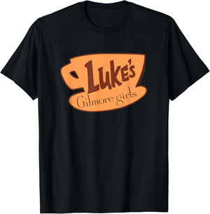 Gilmore Girls Luke's Logo , black T-Shirt - T-Shirt | Black