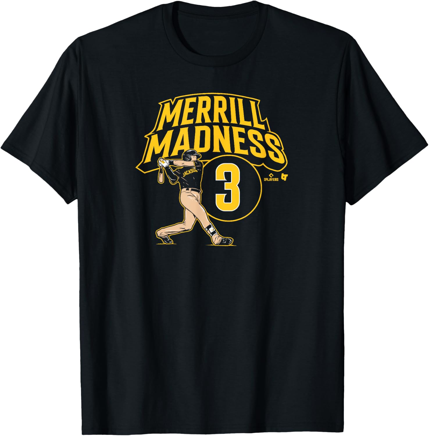 Jackson Merrill - Merrill Madness - San Diego Baseball T-Shirt - T-Shirt | Black