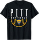 University of Pittsburgh Panthers Softball T-Shirt - T-Shirt | Black
