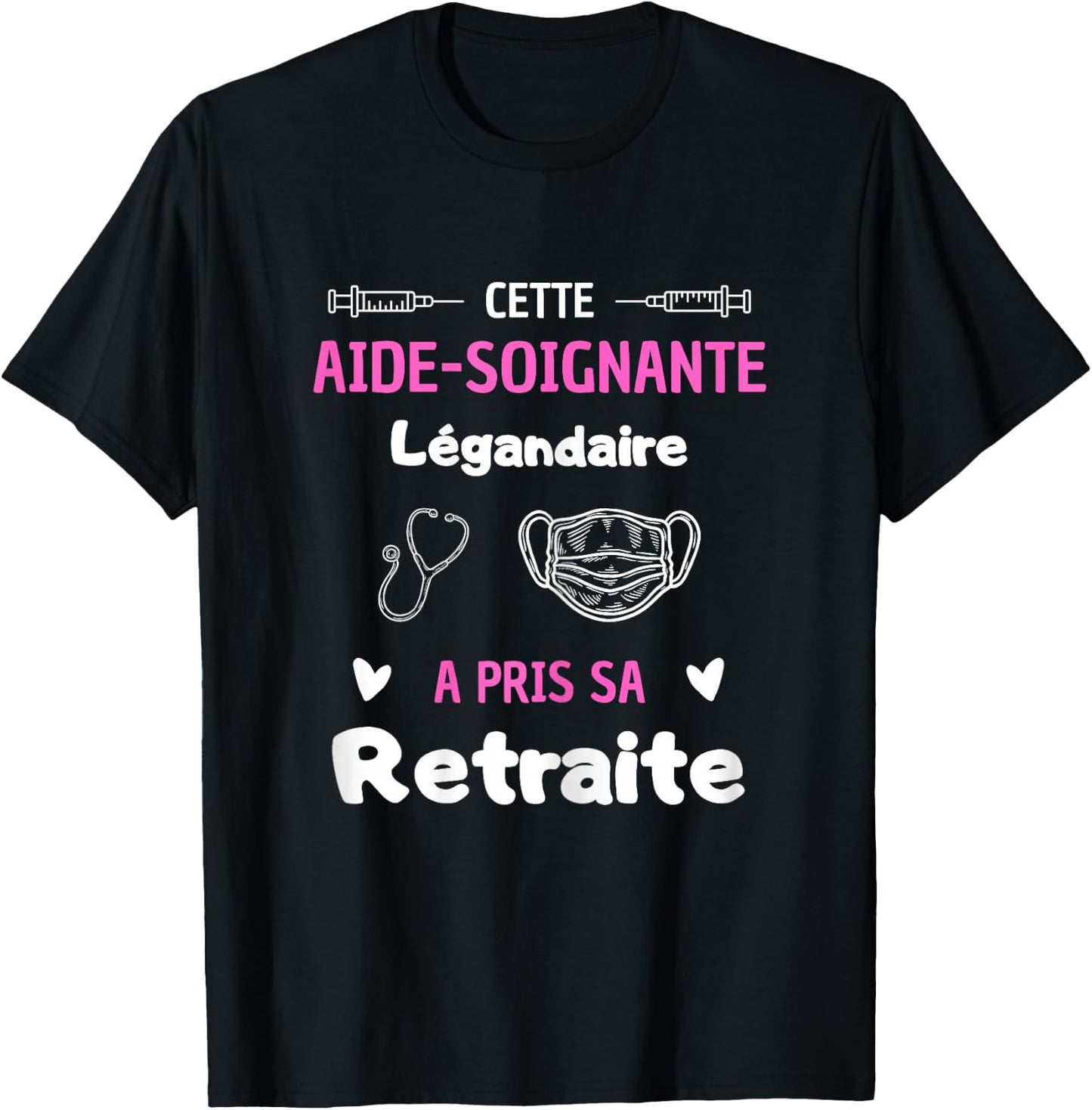 Retirement Caregiver Gift Retirement Caregiver , Black T-Shirt - T-Shirt | Black