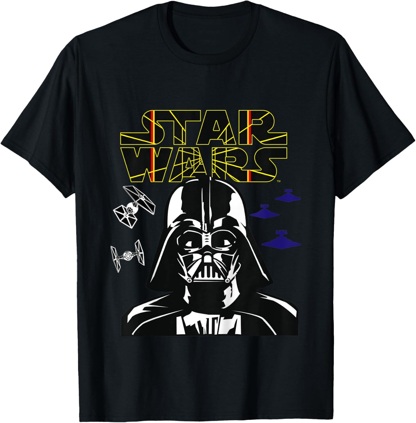 Children's Star Wars Darth Vader Comp Logo , black T-Shirt - T-Shirt | Black