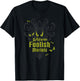 The Haunted Mansion Welcome Foolish Mortals Spooky Logo T-Shirt - T-Shirt | Black
