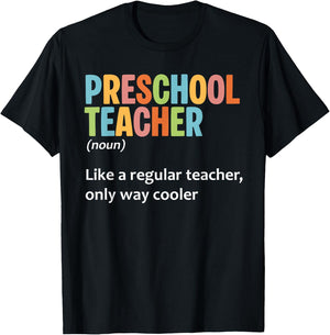 Preschool Pre-K Teacher Design Men Women Pre-K Teacher T-Shirt - T-Shirt | Black