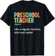 Preschool Pre-K Teacher Design Men Women Pre-K Teacher T-Shirt - T-Shirt | Black