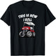 This is How I Roll Funny Golf Cart T-Shirt - T-Shirt | Black
