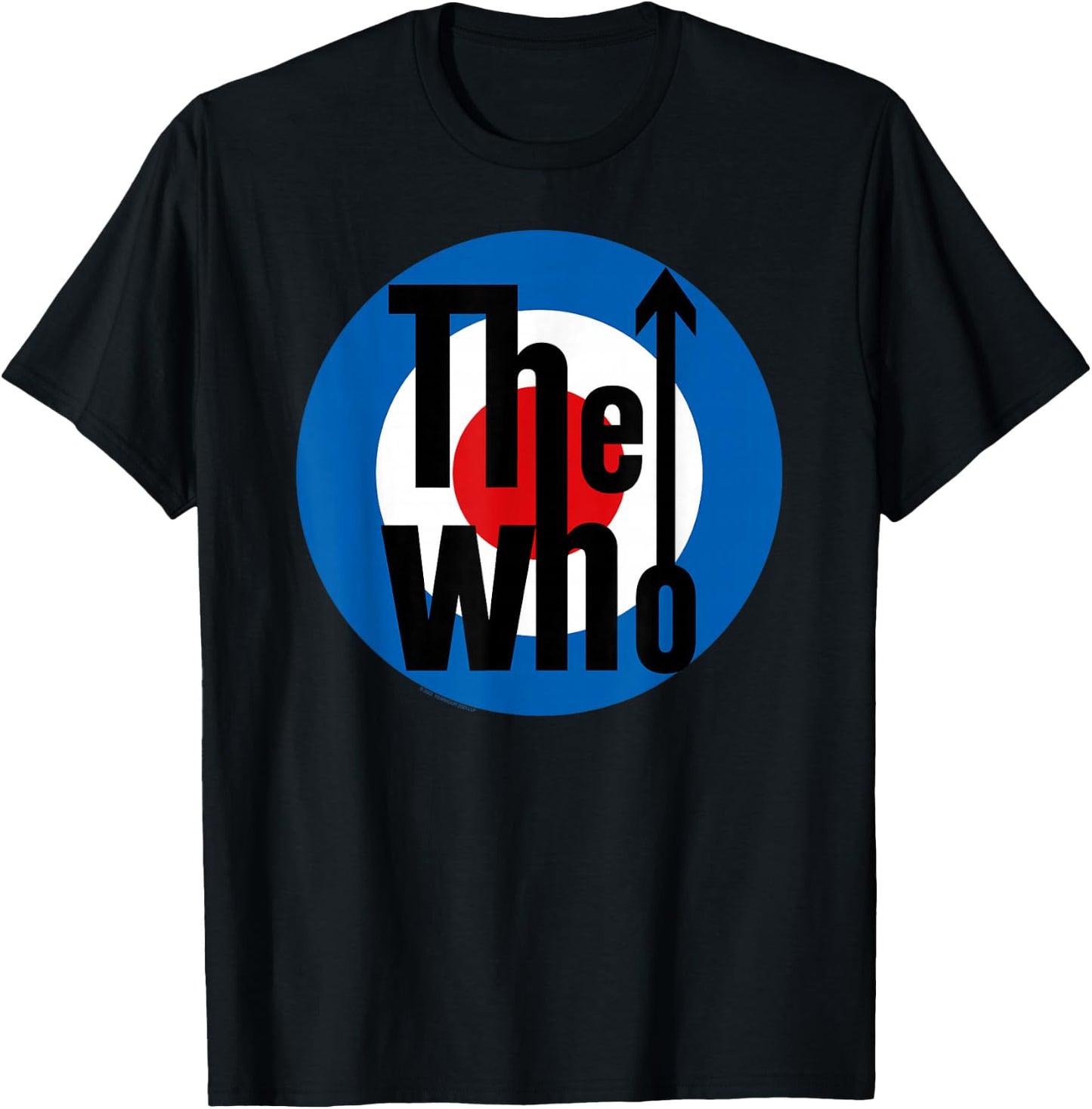The Who Classic Rock Music Band Black S T-Shirt - T-Shirt | Black