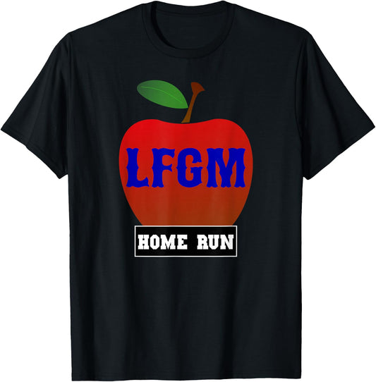 LFGM Big Apple Home Run - LFGM T-Shirt - T-Shirt | Black