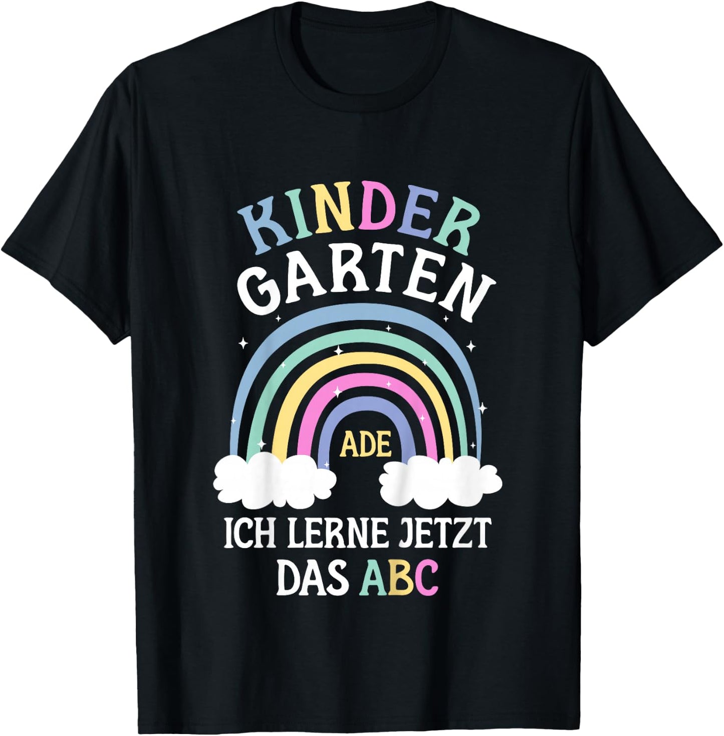 Kindergarten Ade Kita Abgänger 2026 Kindergarten Abschluss T-Shirt - T-Shirt | Black