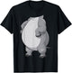 Hippo Shirt Adult Children Men Women Hippo Costume , gray T-Shirt - T-Shirt | Black