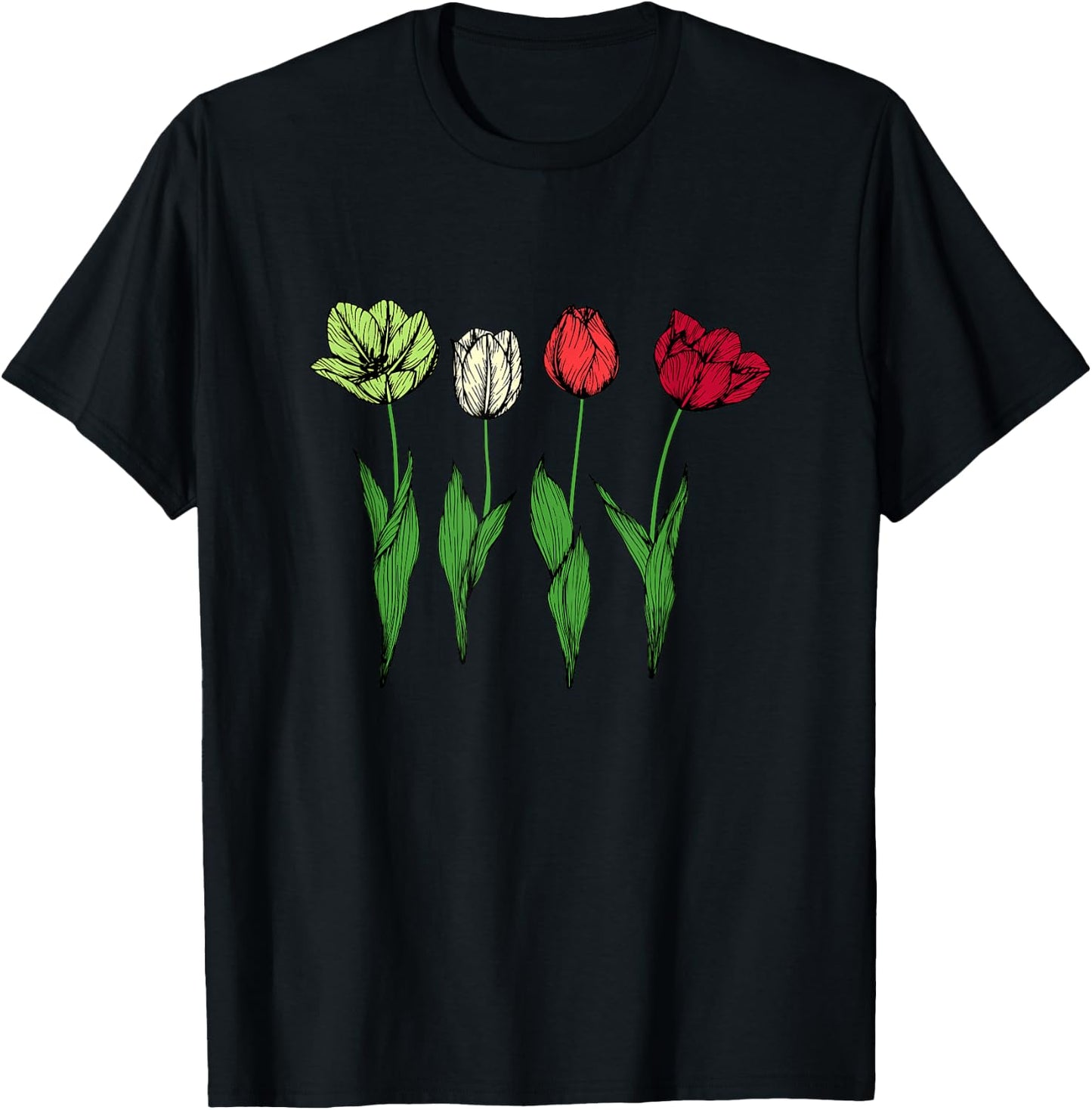 Tulpen Blumen Hobbygärtner Gärtner - Garten Tulpe T-Shirt - T-Shirt | Black