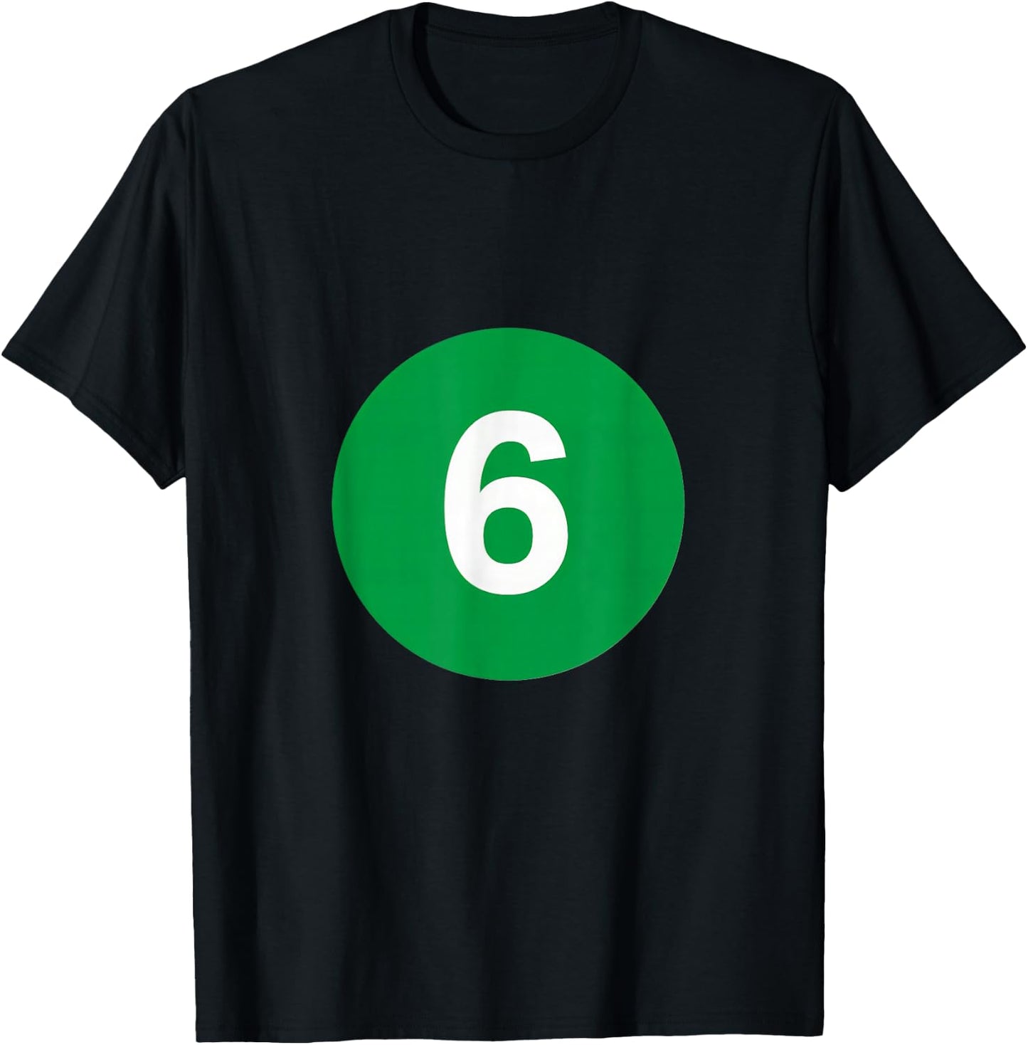 Six T-Shirt - T-Shirt | Black