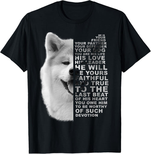 He Is Your Friend Your Partner Your Dog Akita Inu Fox Dogs