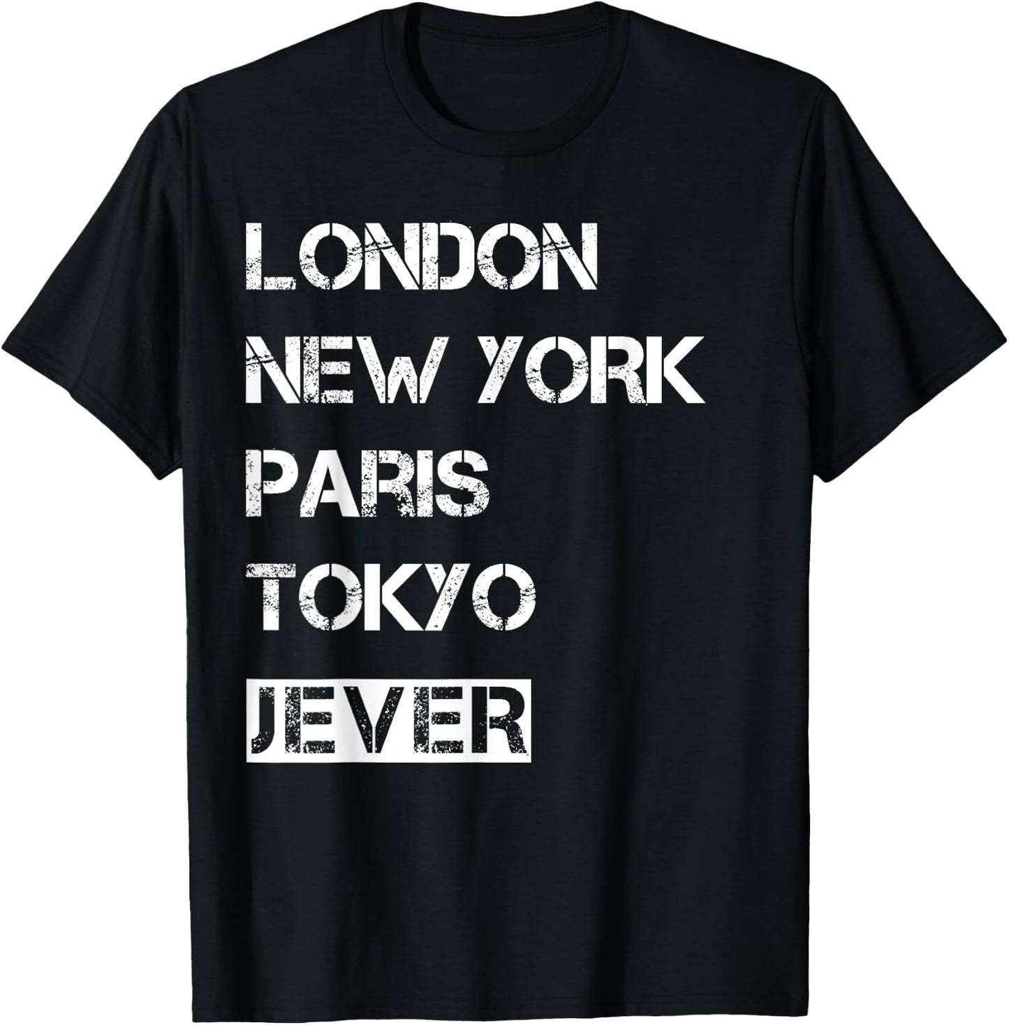 Meine Heimat Jever! Geburtsort & Heimatliebe Jever T-Shirt - T-Shirt | Black
