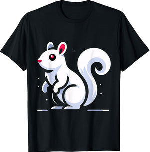 Albino Squirrel T-Shirt - T-Shirt | Black