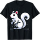 Albino Squirrel T-Shirt - T-Shirt | Black