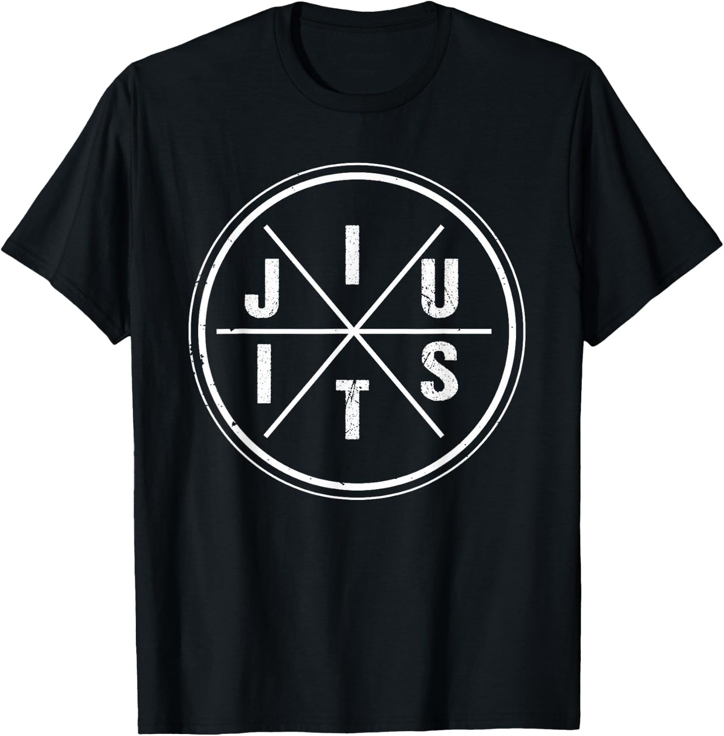 Jiu Jitsu Cool Combat Gracie BJJ MMA Brazilian Fighter Gift T-Shirt - T-Shirt | Black