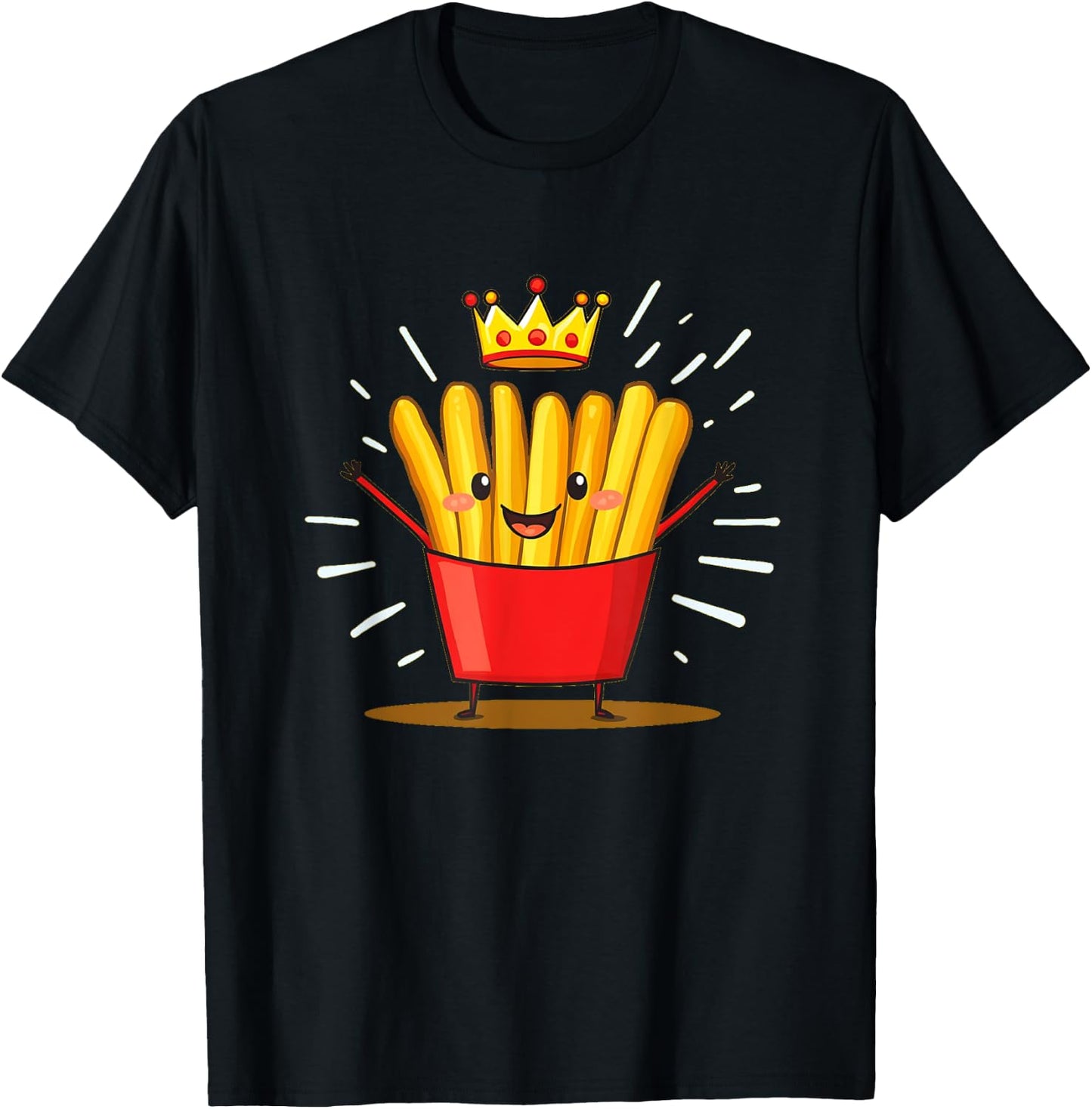 Costume with Crown Funny Adult Kids T-Shirt - T-Shirt | Black