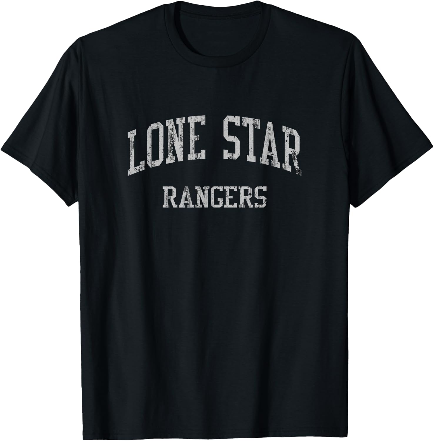 Lone Star High School HS Frisco TX Vintage Sports T-Shirt - T-Shirt | Black