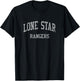 Lone Star High School HS Frisco TX Vintage Sports T-Shirt - T-Shirt | Black