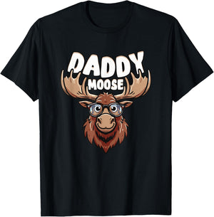 Funny Moose Lover T-Shirt - T-Shirt | Black