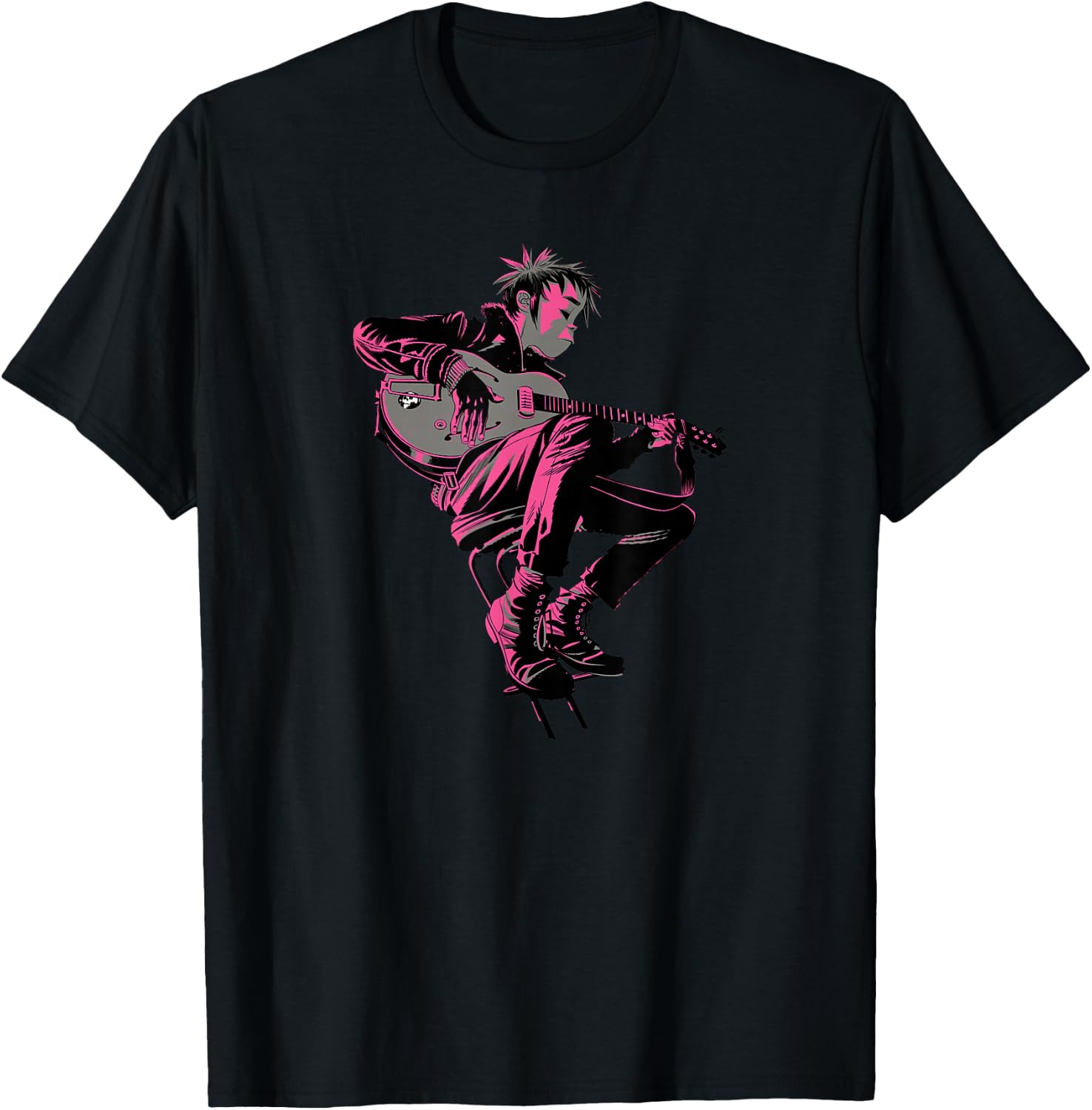 Gorillaz 2D Unwarped T-Shirt - T-Shirt | Black