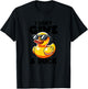 I Don't Give A Duck Lover Funny Duck Owner Rude I Love Duck T-Shirt - T-Shirt | Black