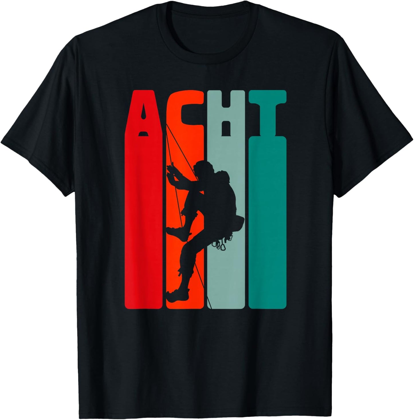 Climbing Boulderer 8 Years Boys Climbing 8th Birthday , black T-Shirt - T-Shirt | Black