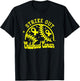 Childhood Cancer Warrior Strike Out Cancer Baseball Gameday T-Shirt - T-Shirt | Black