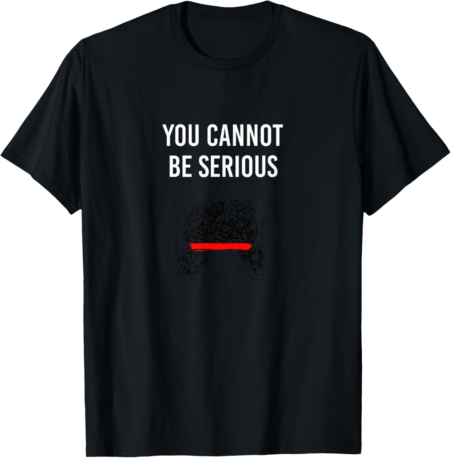 You Cannot Be Serious John McEnroe Funny Tennis SW1 T-Shirt - T-Shirt | Black