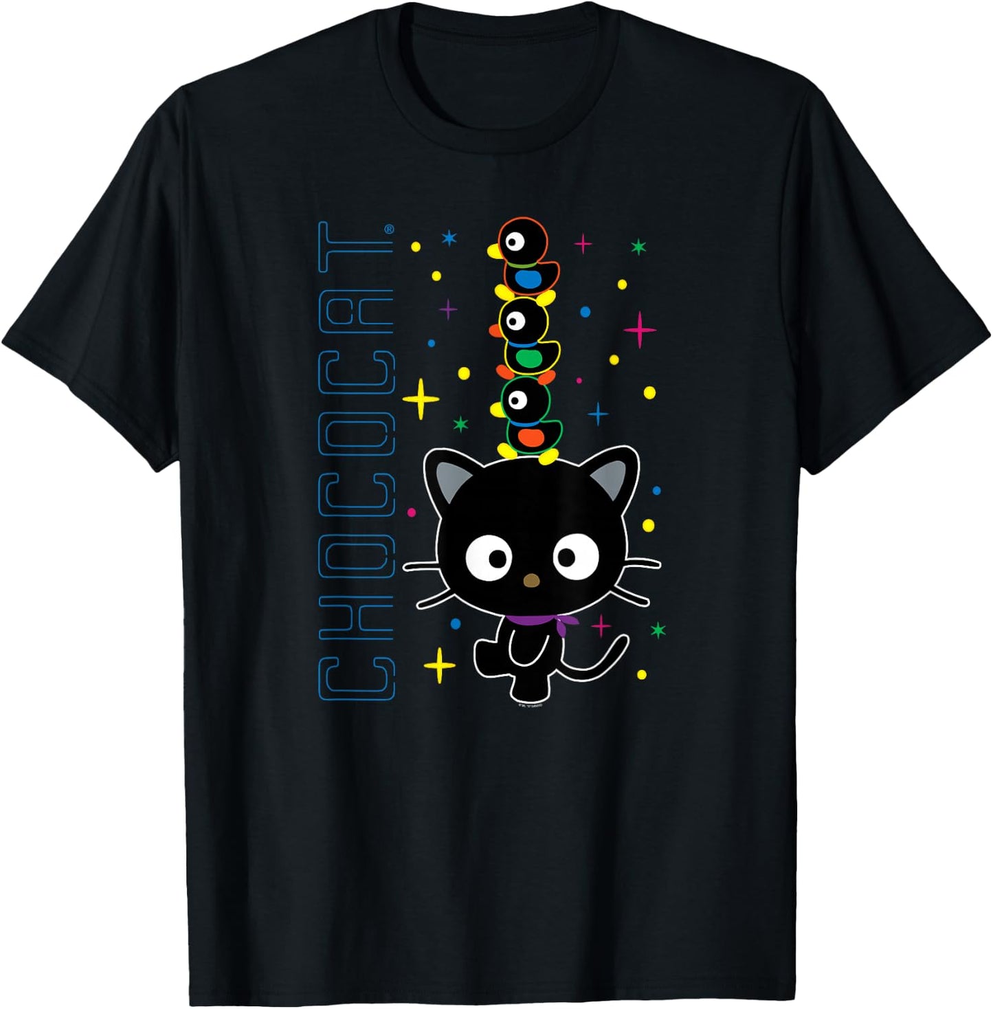 Chococat and Friends T-Shirt - T-Shirt | Black