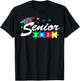 Senior Autism Graduate 2024 For Autistic Teens Graduation T-Shirt - T-Shirt | Black
